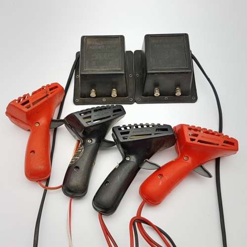 Original Scalextric Power Units and Remotes!!! (Not Tested)