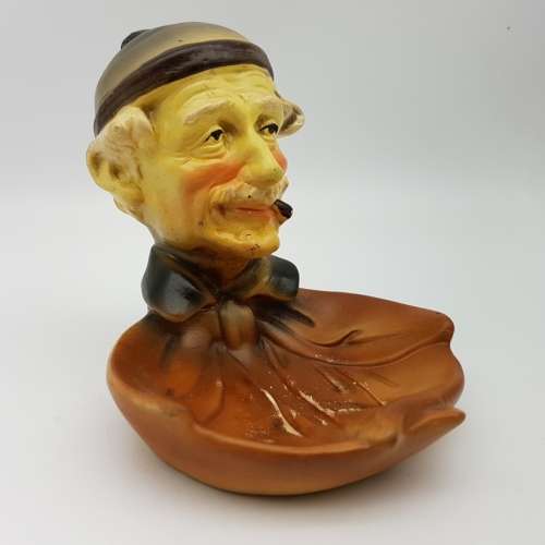 RARE!!! Vintage Porcelain Pipe Stand and Ashtray!!!
