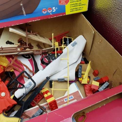 Large Mega Blocks Legend Viking Ship (Parts and Spares)