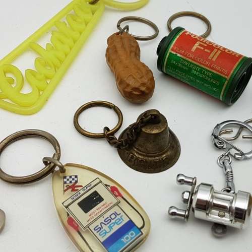 Large Vintage Key Chain and Charm Collection!!! (Bid For All)
