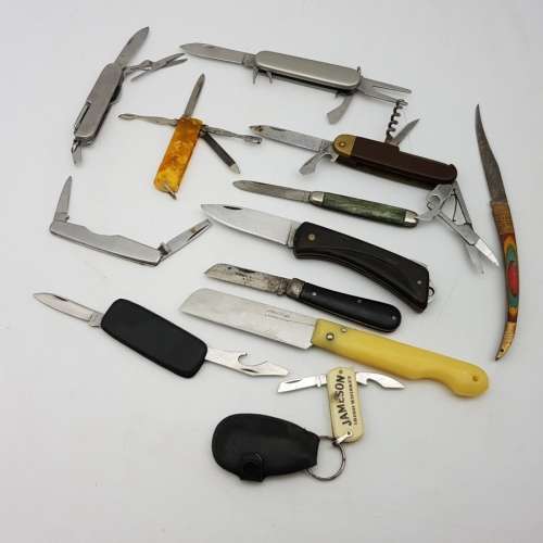 Large Vintage Pocket Knife Collection!!! (Bid For All)
