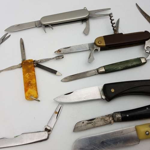 Large Vintage Pocket Knife Collection!!! (Bid For All)