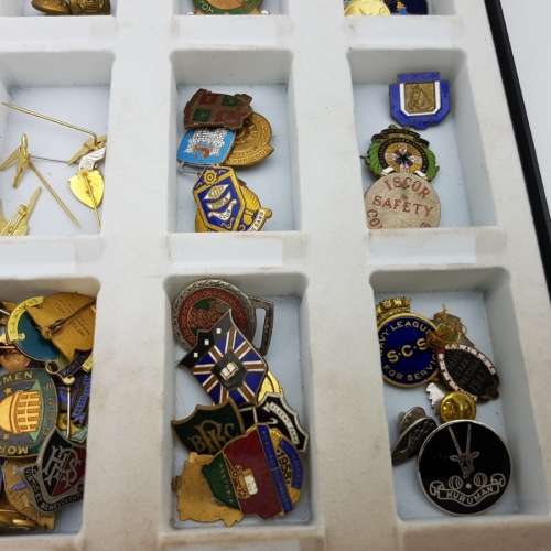 Massive Vintage Pin, Button and Badge Collection!!! (Bid For All)