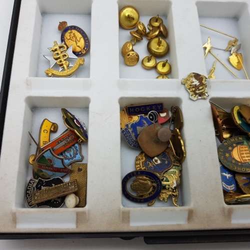 Massive Vintage Pin, Button and Badge Collection!!! (Bid For All)