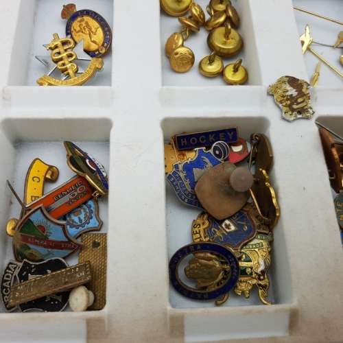 Massive Vintage Pin, Button and Badge Collection!!! (Bid For All)
