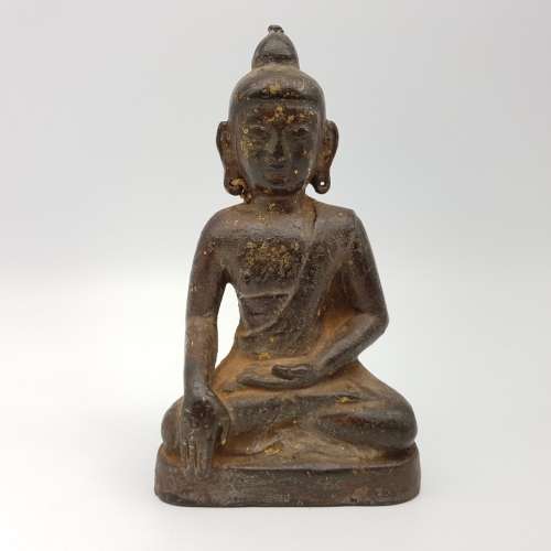 RARE!!! Antique Cast Iron Buddha Figure!!!