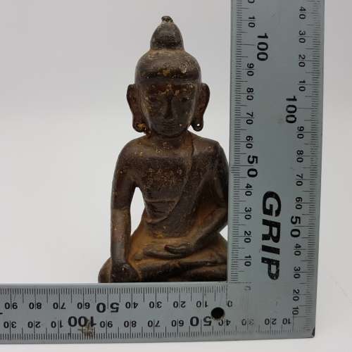 RARE!!! Antique Cast Iron Buddha Figure!!!