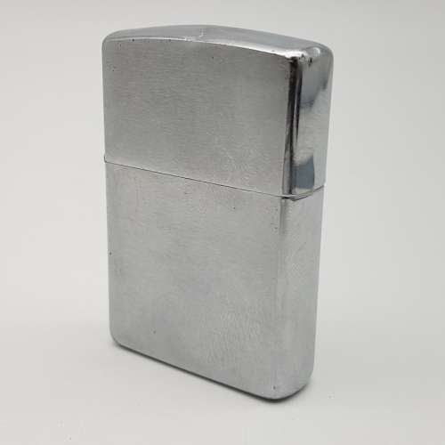 Original Vintage Brushed Steel ZIPPO Lighter