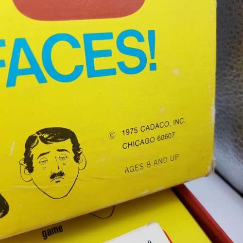 RARE!!! Vintage 1970's Boxed Mug Shots Board Game!!!
