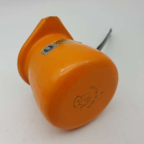 RARE!!! Vintage Polish Retro Orange Enamel Ladle!!