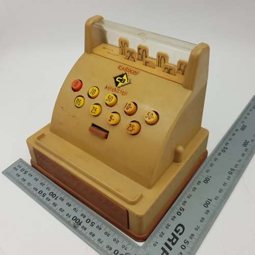 RARE!!! Vintage Casdon Toy Cash Register - Made In England!!!