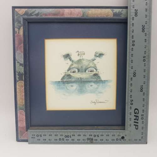 Framed Judy Rossow Illustration