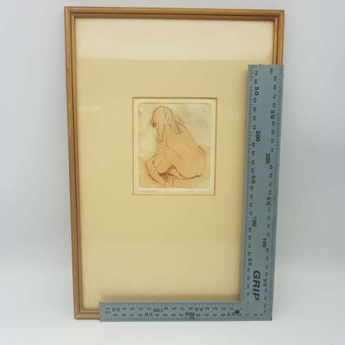 Framed Original ME Slabbert - 1975