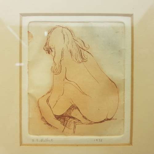 Framed Original ME Slabbert - 1975