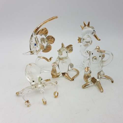 Vintage Italian Hand Blown Glass Miniatures!!!
