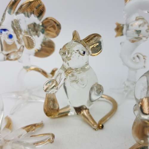 Vintage Italian Hand Blown Glass Miniatures!!!