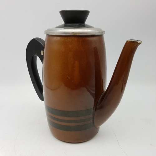 Vintage 1970's Enamelware Coffee Kettle!!!!