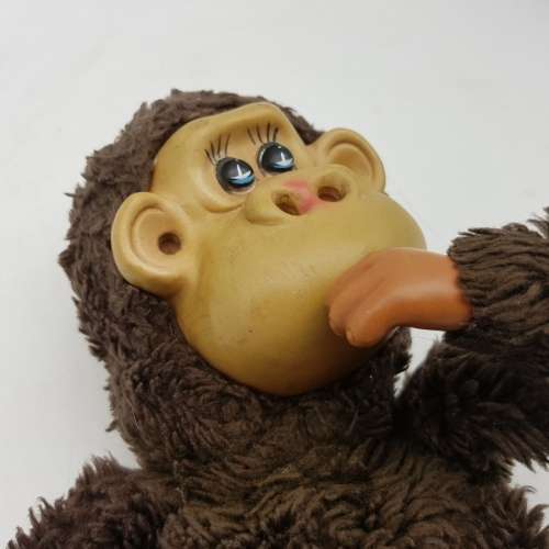 RARE!!! Vintage 1980's Thumb Sucking Monkey!!!