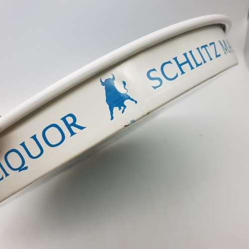 Original Lithographed Metal SCHLITZ Malt Liquor Serving Tray (Fantastic Condition)