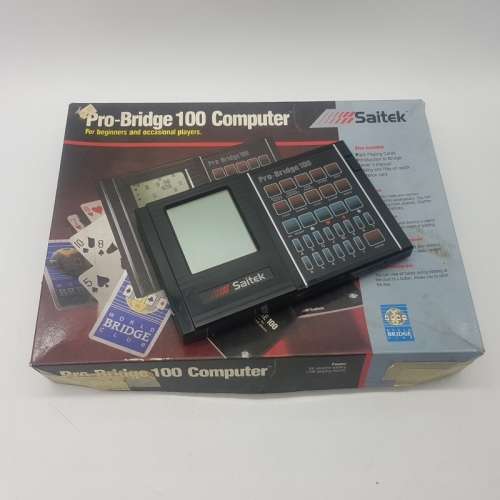 Original Saitek Pro-Bridge 100 Computer (Boxed, Working, No Cards)
