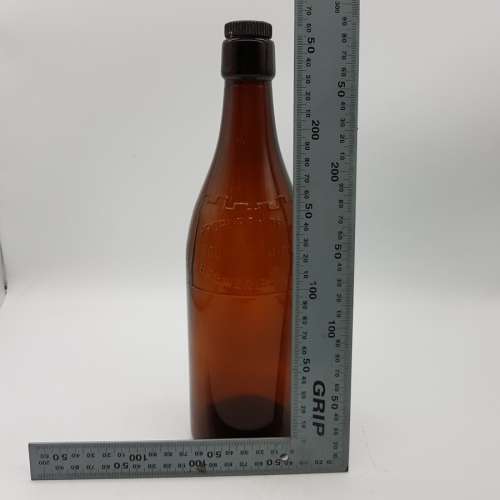RARE!!! 1944 Vintage Castle Glass Bottle (Perfect Condition)