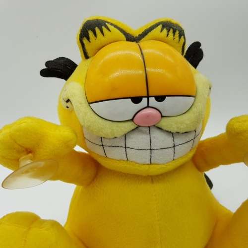 Vintage Garfield Soft Toy Window Clinger!!!
