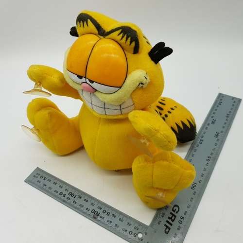 Vintage Garfield Soft Toy Window Clinger!!!