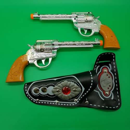 Hard Plastic Cowboy Guns (Working)