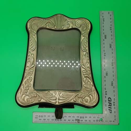 Vintage Art Nouveau Styled Silver-plated Mirror!!!