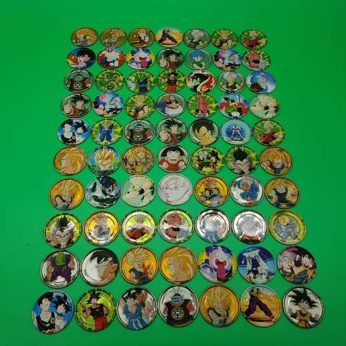 70 Metal DRAGONBAL-Z TAZOS (Bid for All)
