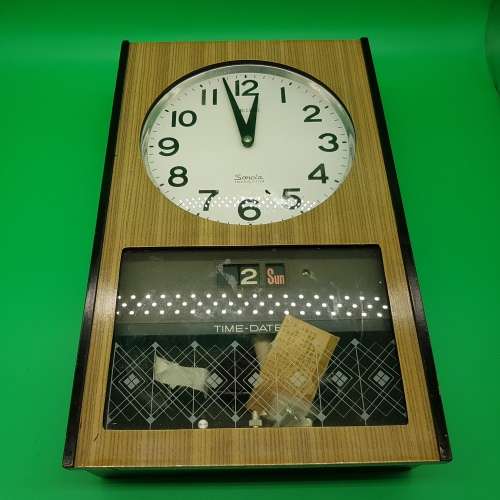 RARE!!! Vintage 1960's Original Japanese SEIKO Sanola Transistor Wall Clock (Spares or Restoration)