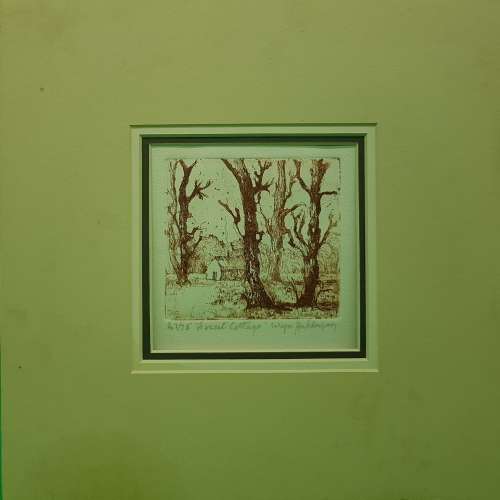 Signed and Numbered Original Wyn Haldeman Etch