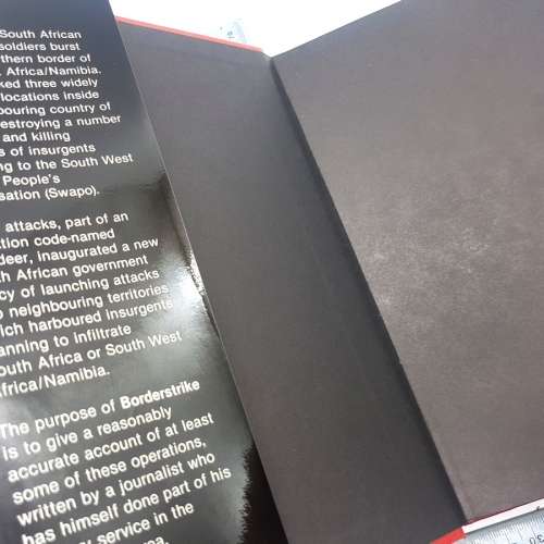 RARE!!! Borderstrike! South Africa Into Angola - Willem Steenkamp (Original Dust Jacket)