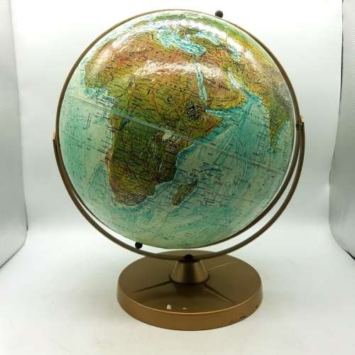 RARE!!! Large Vintage World Ocean Series Globe on Metal Stand!!!