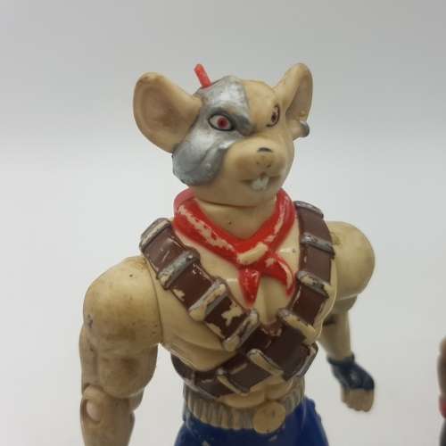 RARE!!! 1993 Biker Mice From Mars Figurines!!! (Bid for Both)