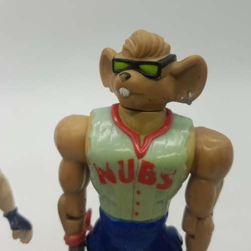 RARE!!! 1993 Biker Mice From Mars Figurines!!! (Bid for Both)