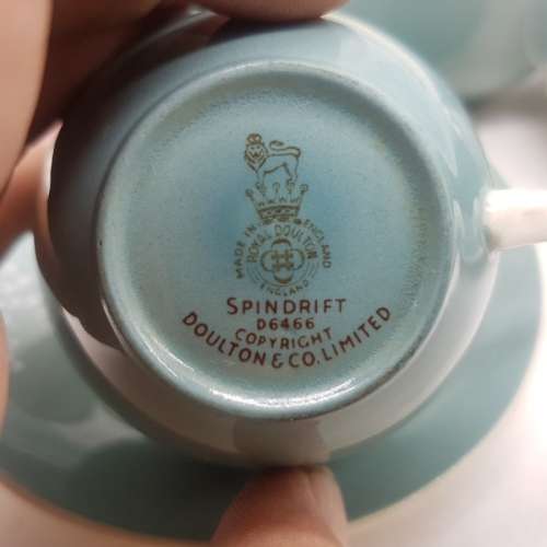 Original Vintage Royal Doulton Spindrift Coffee Set - Perfect Condition!!!