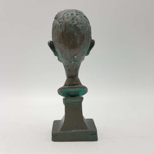 Applied Bronze Bust of Mr Bean (Rowan Atkinson)