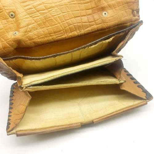 Antique Egyptian Leather Document Carry Case