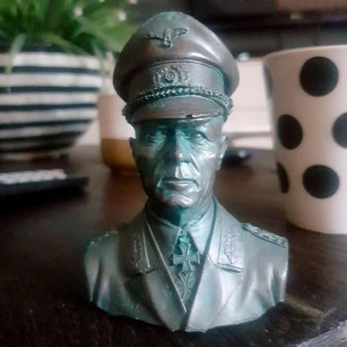 Highly Detailed Applied Bronze 1:4 Scale Natzi Model - Erwin Rommel!!!