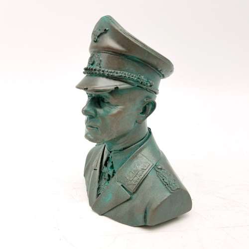 Highly Detailed Applied Bronze 1:4 Scale Natzi Model - Erwin Rommel!!!