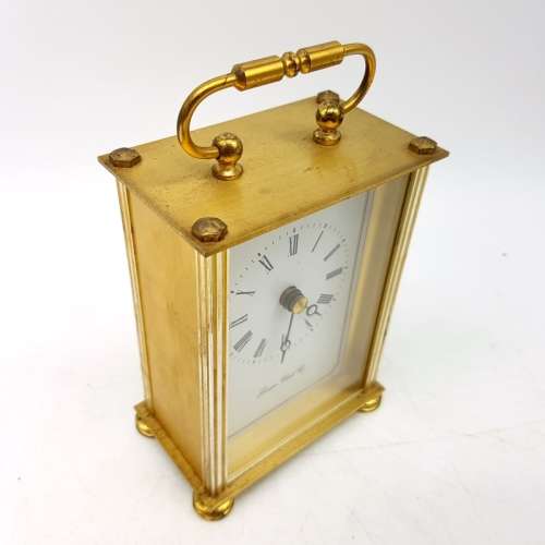 Brass Cased London Clock Co Carriage Clock (100% Working) !!!