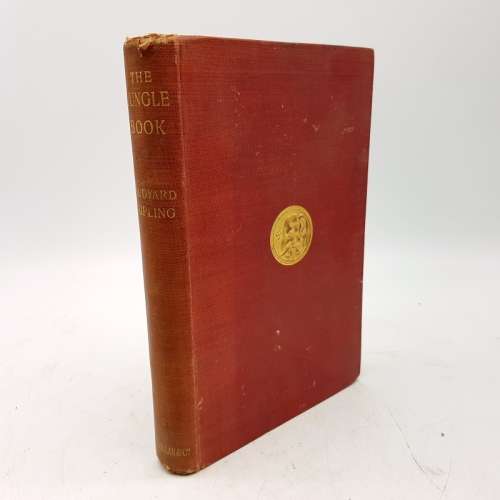 RARE!!! Antique 1911 "The Jungle Book" by Rudyard Kipling!!!