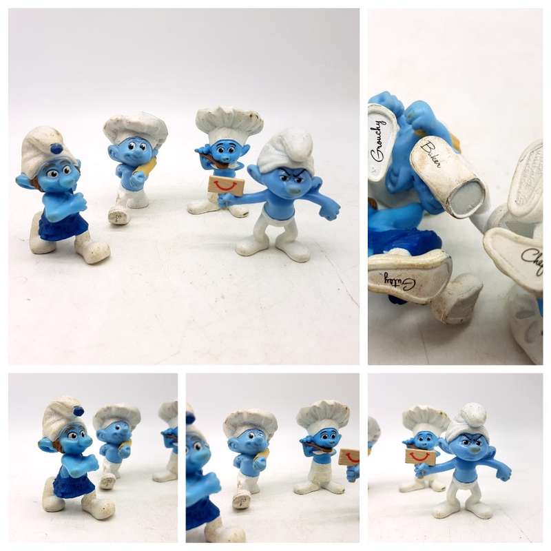 Original Peyo Smurf Collection (Bid for 4)