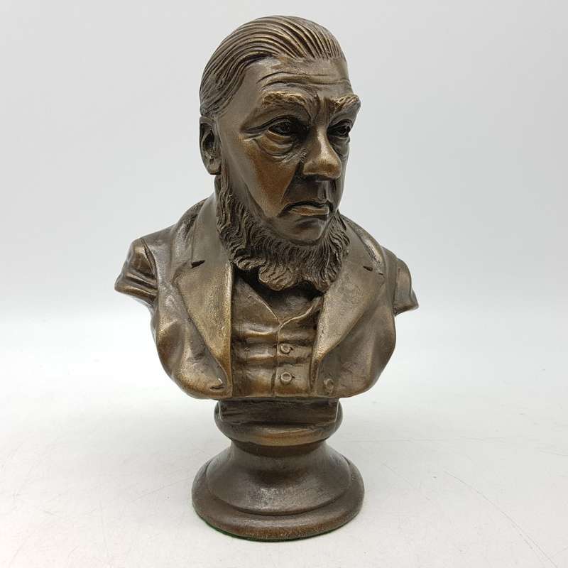 RARE!!! P. Minnaar Cold Cast Bronze Bust - President Paul Kruger!!!