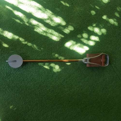 Original English Made Shooting Rest (Metal and Leather Rest)