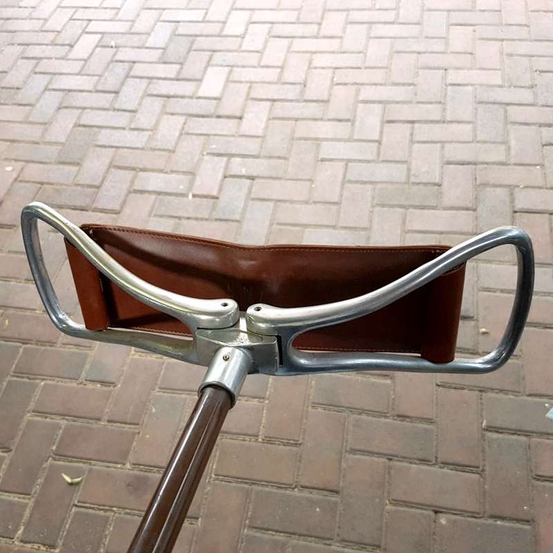 Original English Made Shooting Rest (Metal and Leather Rest)