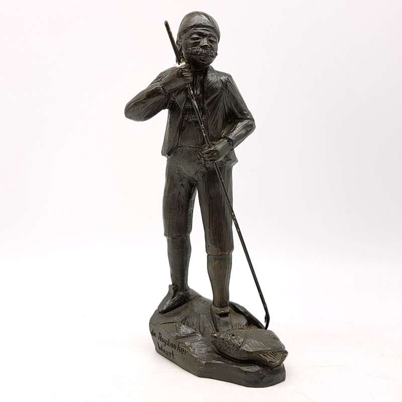 Signed Original German Applied Bronze Sculpture!!!