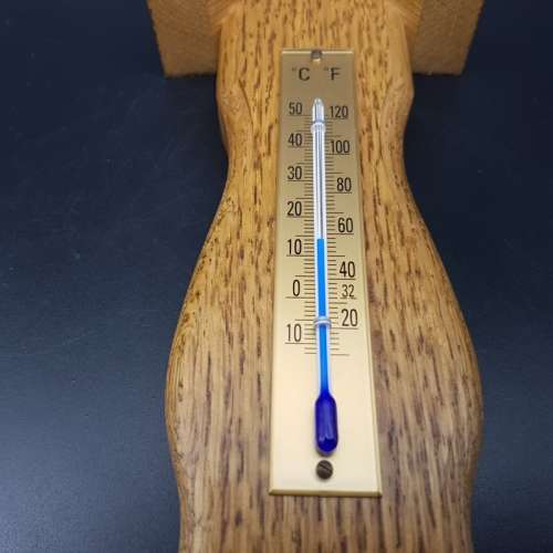 Original German Barometer and Thermometer Combo (Complete, Working)