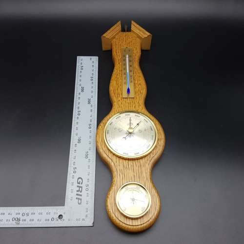 Original German Barometer and Thermometer Combo (Complete, Working)